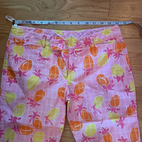 Lilly Pulitzer Pineapple Capri - 0 - Picture 2 of 4